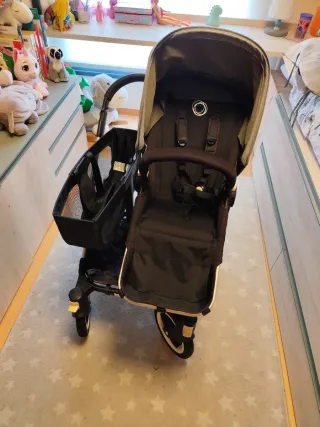 Bugaboo Donkey 2 Sillas Gemelar + Extras
