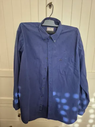 Camisa Thomas Burberry Azul Hombre