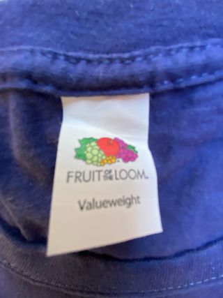 Camiseta Fruit of the Loom Morada