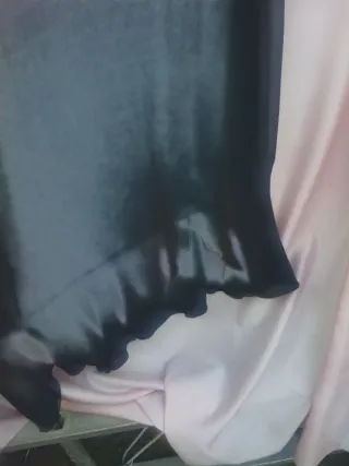 Vestido elegante negro talla 48/50