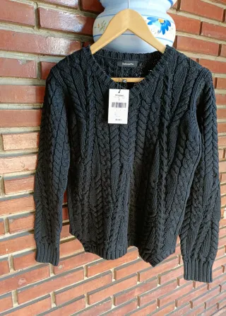 Jersey Tintoretto Negro Talla grande valido para L