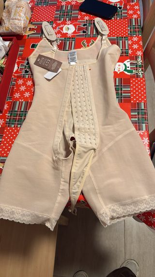 Faja Reductora Colombiana Beige Talla M