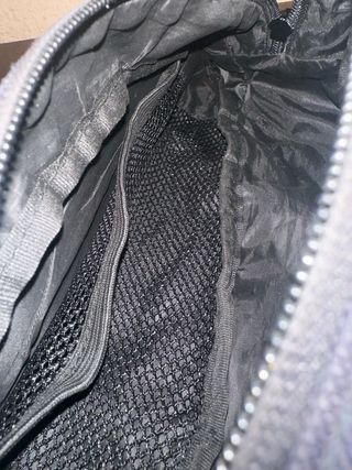 Riñonera deportiva italiana azul y blanca