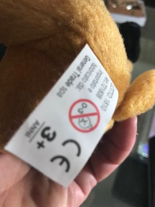 Peluche cane carino per bambini