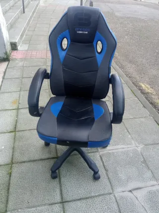 Silla Gaming BFX-609 Negra y Azul