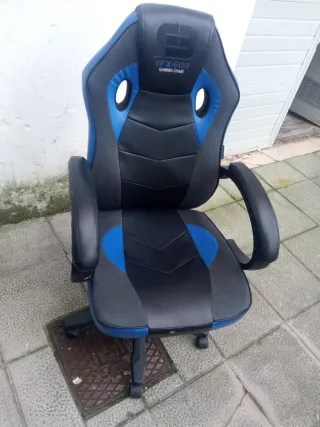 Silla Gaming BFX-609 Negra y Azul