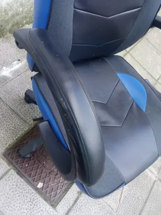 Silla Gaming BFX-609 Negra y Azul