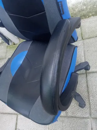 Silla Gaming BFX-609 Negra y Azul