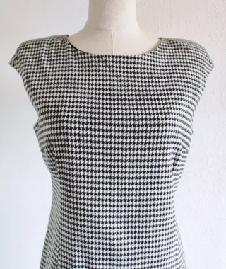 Vestido pata de gallo L