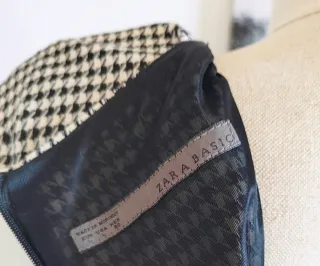 Vestido pata de gallo L