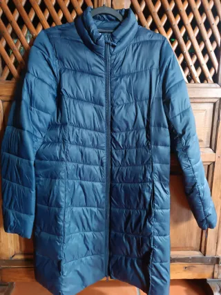 Chaqueta larga invierno Esmara mujer T.42 azul