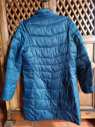 Chaqueta larga invierno Esmara mujer T.42 azul