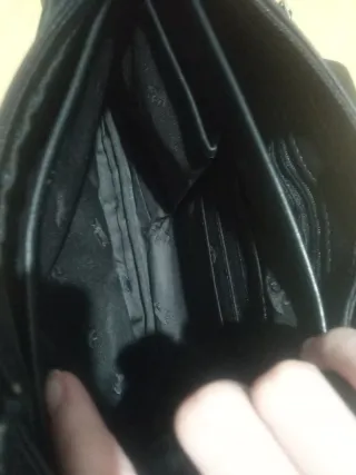 LIQUIDACIÓN ‼️Bolso bandolera negro mujer piel