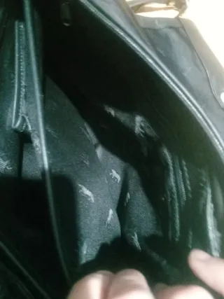 LIQUIDACIÓN ‼️Bolso bandolera negro mujer piel