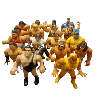 Lote 18 Figuras Pressing Catch WWF
