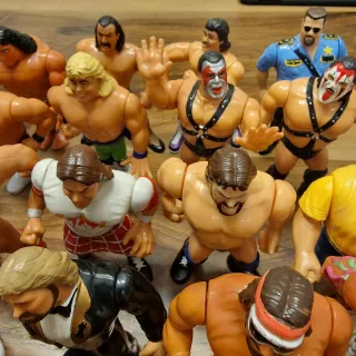 Lote 18 Figuras Pressing Catch WWF