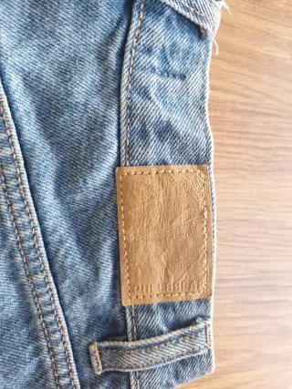 Pantalón corto vaquero azul