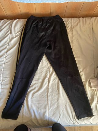 Pantalón Chándal Real Madrid Negro Adidas