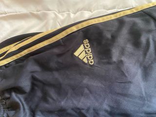Pantalón Chándal Real Madrid Negro Adidas