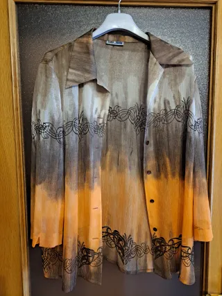 Conjunto Blusa y Falda Talla 50