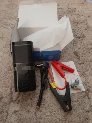 Arrancador Coche y Compresor Aire