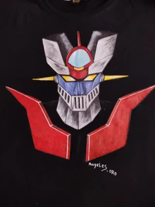 Camiseta Mazinger Z pintada