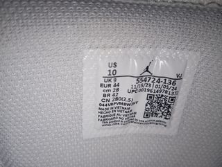 Zapatillas Jordan Blancas Deportivas