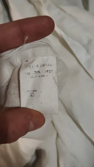 Camicia Dolce & Gabbana Uomo Bianca