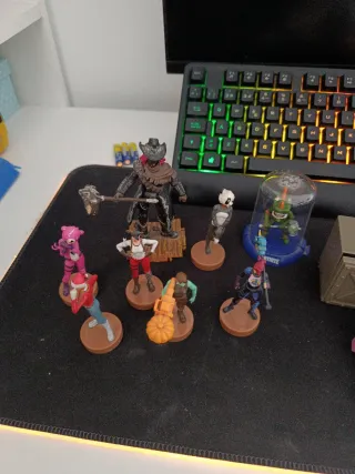 Set di figure Fortnite, Roblox e Minecraft