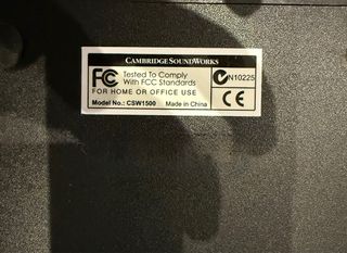 Altavoces Cambridge SoundWorks Negro