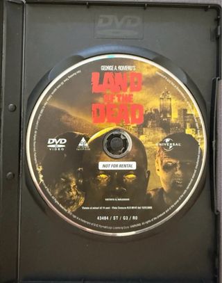 DVD Land of the Dead La notte dei morti viventi