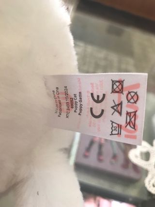 Peluche Gatto Trudi Bianco