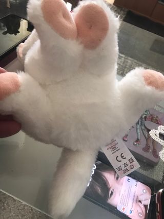 Peluche Gatto Trudi Bianco