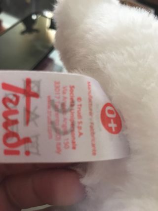 Peluche Gatto Trudi Bianco