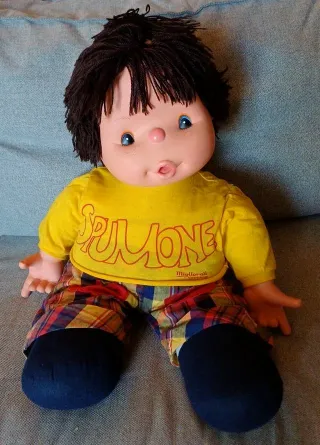 Migliorati Spumone bambola vintage gigante 67 cm