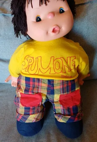 Migliorati Spumone bambola vintage gigante 67 cm