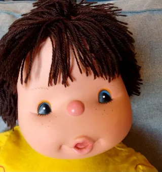 Migliorati Spumone bambola vintage gigante 67 cm