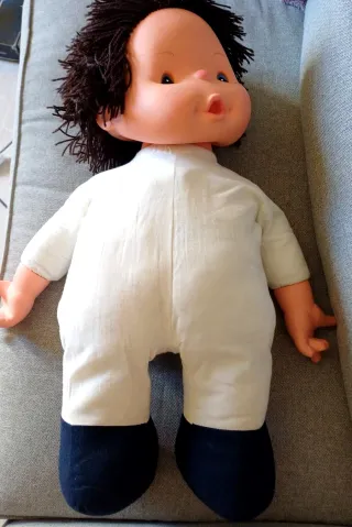 Migliorati Spumone bambola vintage gigante 67 cm