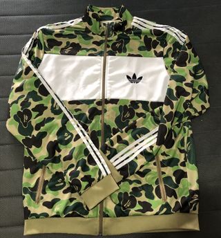 Chaqueta Adidas x Bape Vintage Camuflaje