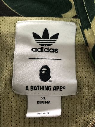 Chaqueta Adidas x Bape Vintage Camuflaje