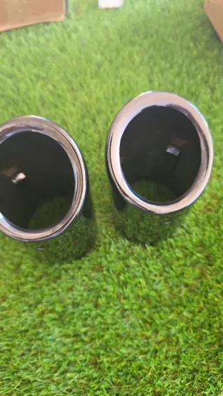 Colas Tubo de Escape Cromadas