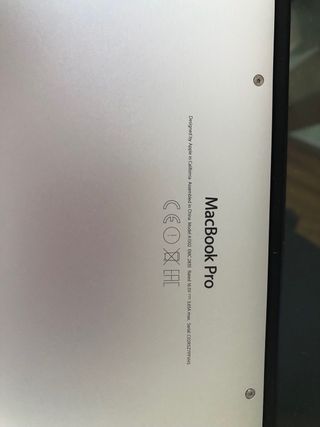 MacBook Pro 13 Plata
