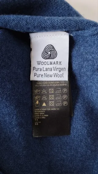 Jersey Pedro del Hierro Hombre Lana Azul XL