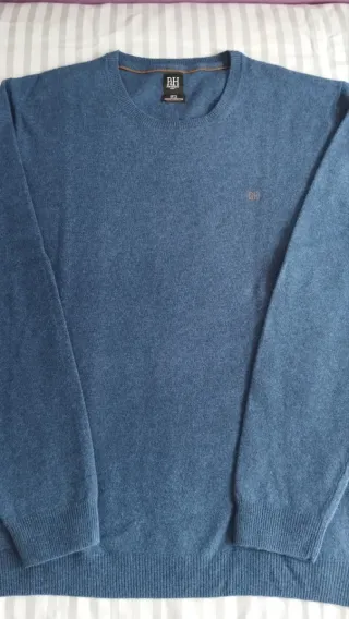 Jersey Pedro del Hierro Hombre Lana Azul XL