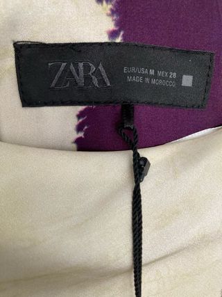 Vestido Zara estampado floral