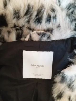 Chaqueta pelo Mango niña 8-10 años