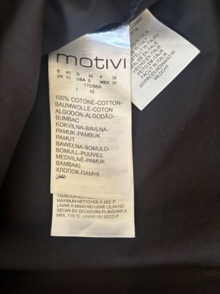 Blusa sin mangas mujer MOTIVI negra