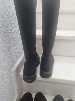 Botas altas negras talla 38