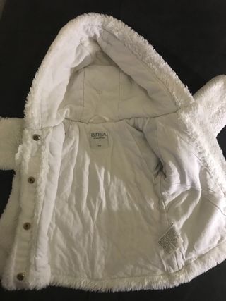 Cappottino Peluche Bambina 18 Mesi