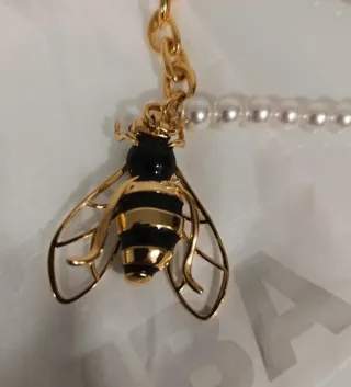 Conjunto Bimba y Lola Abeja Perlas Oro